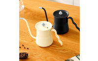 Precise Flow Control Gooseneck Coffee Kettle Anti-Rust Gooseneck Kettle Ergonomic Handle Hand Pour-over Coffee Pot Easy to Clean for Baristas, Home Brewers, Cafe, Office
