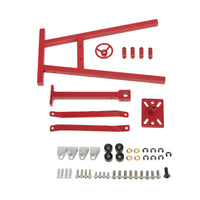 Die-Cast Model Engine Stand 1/10 Scale Miniature Engine Stand Self-Assembly Space-Saving for Hobbyists, Collectors, Dioramas, Workbenches