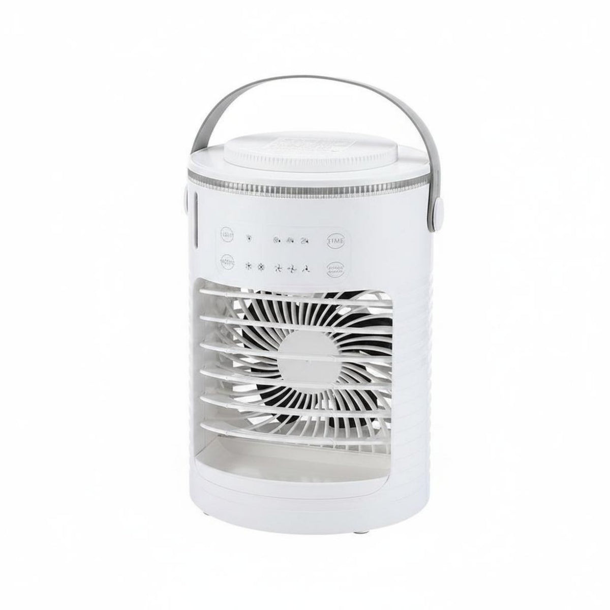 Portable Spray Fan Built-in Mist Function Mini Water-Based Chiller Portable Air Chiller for Office