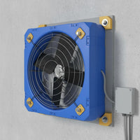 Cowshed Ventilation Fan High Air Volume Livestock Cooling Fan Pure Copper Engine Low Noise for Farmers, Farm, Workshop, Greenhouse