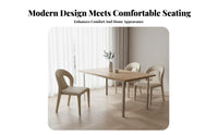 Modern Design Upholstered Side Chair Minimalist aesthetic Dining Room Seating Soft Upholstery Household Furniture Comfortable Padding for Interior Designers, Restaurant Owners, Office Workers, Showroom, Kitchen, Bedroom, perusing corner