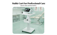 Cosmetic Treatment Trolley Multi-Functional Esthetician Rolling Trolley Mobile Spa Equipment Stand Lockable Casters