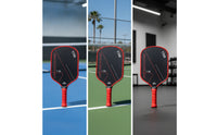 Carbon Fiber Pickleball Paddle Control-Oriented Racket Sweat-Wicking for Adults