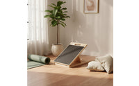 Natural Wood Finish Slant Board Sturdy Wooden Slant Board Stable Design Wooden Incline