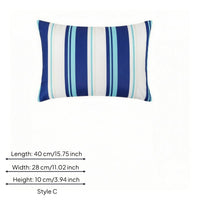 High-Density Twill Lounger Pad Waterproof Lounger Pillow Invisible Zipper Chaise Lounge Cushion