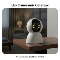 360 Degree Security Camera Distant Mobile Control Indoor WiFi Camera Smart Home Monitor Motion Detection & Tracking Interactive