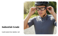 Wind Resistant Cycling Glasses Particles Resistant Anti-Fog Protect Ing Vision Wear Water-Resistant Goggles Curved Design