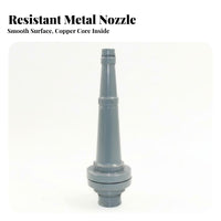 High Pressure Water Spray Head Long-Lasting Agricultural Spray Sturdy Duty Metal Spray Head Leakproof Irrigation Equipment