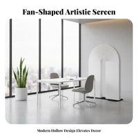Foldable Design Expandable cellular partition Movable Accordion Paper Divider Portable Folding Screen Adjustable Shape for homeowners, Apartment Dwellers, separateice Workers, Entrance Hall, Bedroom, showcase