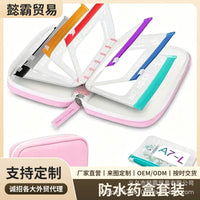 Waterproof Pill Pouch Set with Large Capacity Storage