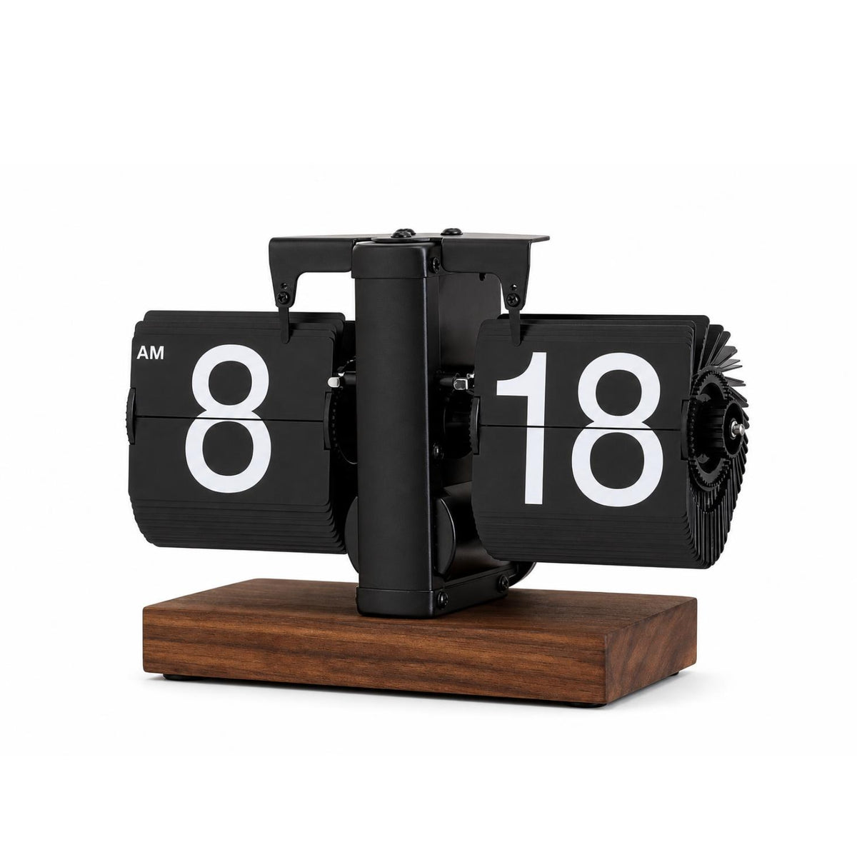 Retro Flip Clock Vintage Flip Clock Analog Large Numbers for Desk, Office