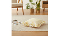 Chair Cushion with Ties Decorative Ruffled Chair Cushion Classic