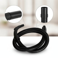 Black Vacuum Hose Assembly Flexible Vacuum Cleaner Hose with Handle for Home Cleaning
