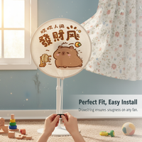 Capybara Fan Cover Anti-Pinch Safety Net for Children