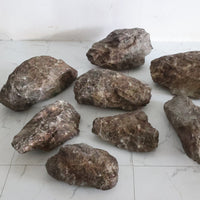 9 Pieces Decorative Rock Rugged Faux Landscape Rock Artificial Stone Lifelike Decoration Irregular for Miniature Gardens