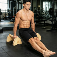 Wood Pushup Bars Wooden Wood Pushup Bars Compact Handles for Fitness Enthusiasts