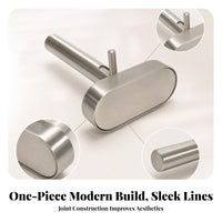 Manual Use Oval Press Mold Smooth Finish Stainless Steel Press Cylindrical Handle Meat Pressing Mold Easy to Clean