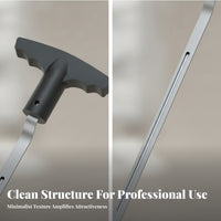 T-Handle Golf Grip Remover Slotted Shaft Golf Grip Removal Tool Flat End Tape Stripper