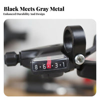 Cycle Lever Gear Selector Precise Shifting Lever Gear Selector Set Mountain Bike Gear Lever Ergonomic Levers Handlebar Gear