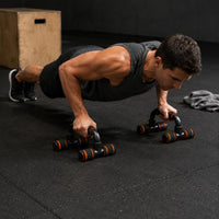 2 Pieces Push up Handles Arm and Chest Training Parallel Push up Handles Sturdy Base Upper Body Workout Handles for Beginners