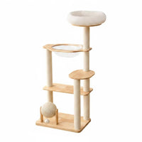 Wood Feline Climber Materials Wooden Cat Climber Easy to Assemble Animal Furniture for Indoor