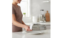 Microwave Plate Cover High Temperature Resistant Microwave Spatter Cover Vented Food Spatter Guard Steam Vents for Office