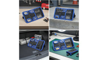 Tool Storage Pouch Woven Zippered Tool Pouch Small Transparent for DIYers, Home Repairs, Workshop