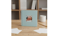 DIY Photo Album Thick Paper DIY Scrapbook Album Flat Design Display Window Scrapbook for Kids