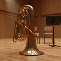 4 Key Tuba Large Bell BB Tuba Western Musical Instrument