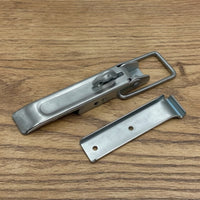 Latch with Latch Plate Galvanized Trailer Screw-on Hardware for Cargo Door