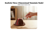 DIY Fiery Mountain Experiment Easy to Use Fiery Mountain Science Kit Interactive Fun Volcanic Spew Ion Model for Students, Teachers, School Project