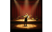 1:64 Scale Musician Figure Realistic Appearance Resin People Model Resin People Models Highly Detailed for Desktop Decoration