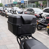 Motorcycle Backrest Assembly Comfortable Motorcycle Backrest with double Pads Low-Profile for Commuters