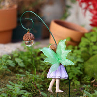 Illuminated Fairy Garden Accessory Glow in the Dark Appendages Fairy Garden Stake Miniature Landscaping for Gardeners, Balcony
