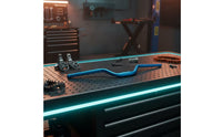CNC-Machined Raised Handlebar Anodized Thickened Riser Bar Upright Handlebar Riser Mount Comfortable for Riders