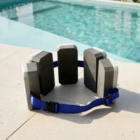 Swim Belt with Foam Blocks Buoyant Waist Floatation Belt with Adjustable Strap Compact Waist Floatage for Beginners