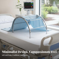 Collapsible Design Bed Blanket Support Frame Easy Assembly Bed Blanket Cradle Enhanced Sleep for Thermal Injury Victims, Hospital, Bedroom