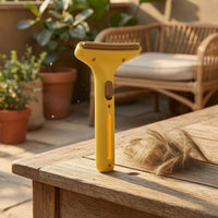 Deshedding Brush Hanging Hole Metal Comb Feline Brush Polished Handle Grooming Tool Stainless Steel