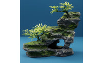 Resin Rockery Ornament Low Maintenance Resin Rockery Landscape Flat Bottom