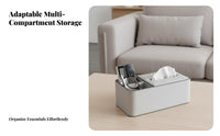 Light Luxury Design Multi-Compartment organizer Divided Compartments Desktop Organizer Elegant & aesthetic Staticonsolidatery Holder Space Saving for Makeup Users, Office Workers, Homeowners, Desk, Dressing Table, Study Room, School
