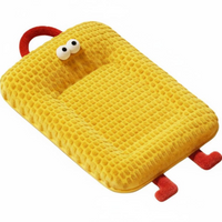Dog Bed, Washable Kennel Pad, Anti-Slip, Indoor Outdoor