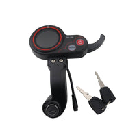 Electric Scooter Instrument Panel with Keys 48V Scooter Throttle with Display Digital Speed Controller LCD for Commuters
