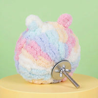 Thick Coral Fleece Parrot Nest and Breeding Bird Nest, Ear-Shaped Hanging Bird Bed, Winter Bird Warmer for Sugar Gliders, Squirrels and Parrots