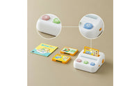 Tabletop Interactive Learning Toy with Cards Easy to Use Card Reading Toy Lightweight Desktop Learning Machine Screenwithout a Screen for Preschoolers