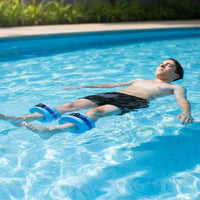 2 Pieces High Buoyancy Leg Buoyancy Aid Band Beginner Friendly Arm Buoyancy Aid Loop Easy to Wear Swim Arm Bands Adjustable Buckle for Children, Adults