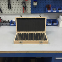 24 Pieces Parallel Gauge Block Set Accurate Parallel Block Set Hardened Tooling for Machinists, Inspectors