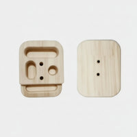 Climbing Fingerboard Compact Wooden Finger Training Board Wall-Mounted for Climbers, Boulderers, Home Gym