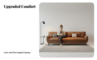 3-Seater Straight Sofa Italian design 3-Seater Sofa technicalnical Fabric Couch for Apartment Dwellers, Interior Designers, Lounge Area, Home