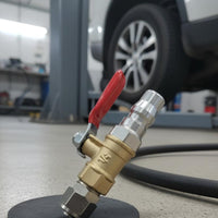 Air Conduit Quick Connect Valve Industrial Grade Pneumatic Quick Release Valve Leak-Sealed for Mechanics, Professionals, Workshop, Automotive Repair