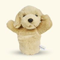 Interactive Play Soft Puppy Puppet Easy to Operate Puppy Soft Puppet Skin-Friendly Material for Parents, Classroom